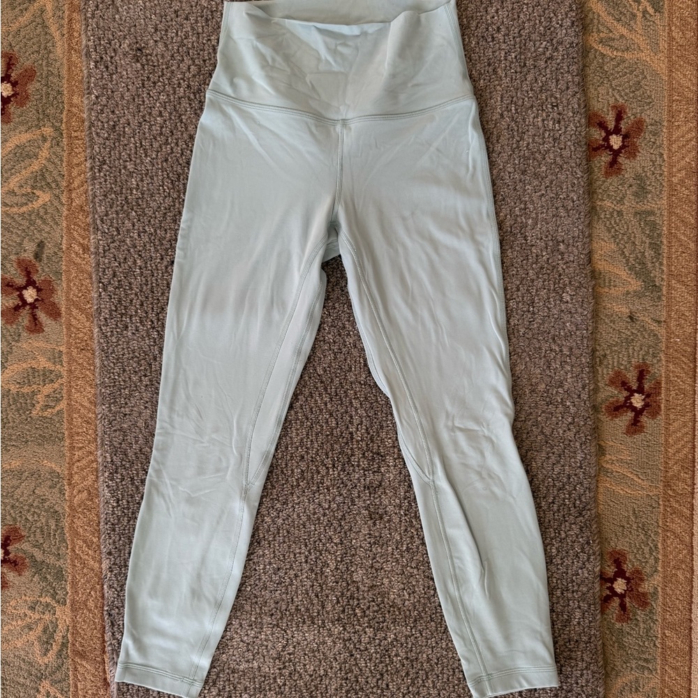Lululemon Align Leggings Size 6 25” Baby Blue